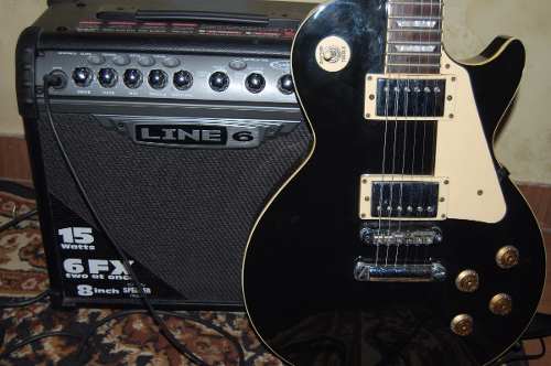 Guitarra Electrica Legend Con Amplificador Line 6
