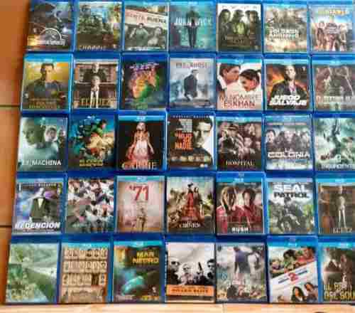 Lote De Películas Blu Ray Usadas