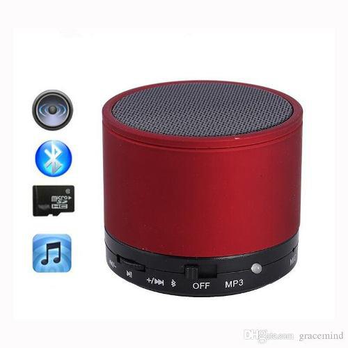 Mini Cornetas Speaker Bluetooth Inalambrica Led Aux Sd