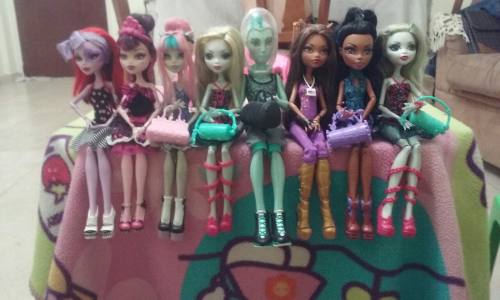 Monsterhigh Muñecas Originales Set