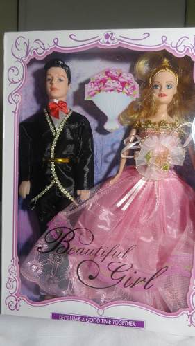 Muñeca Barbie Y Ken Casados Niñas