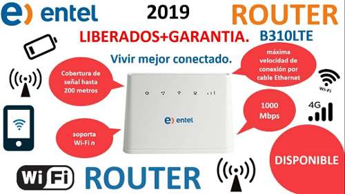 Router B310 Lte Entel (80) Garantia + Tienda Fisica