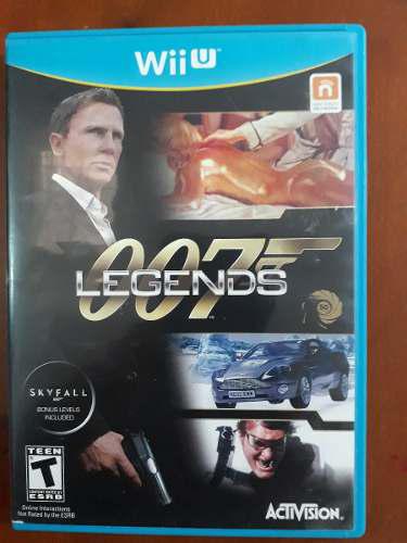 Video Juego De Nintendo Wii U 007 Legends