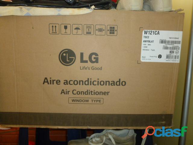 AIRE ACONDICIONADO LG W121CA NUEVO.
