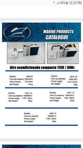 Aire Acondicionado Marino De 7000 Btu. 220 Volt