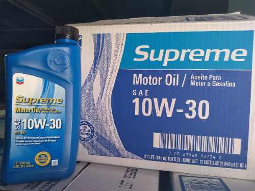 Chevron 10w 30 Aceite Carro Planta Electrica Usa Mineral