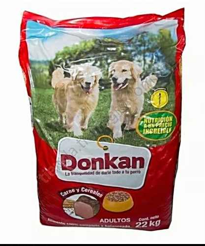 Comida Para Perros De 22kgs Donkan