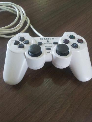 Control Ps2 Dualshock 2 Original Blanco 100% Funcional