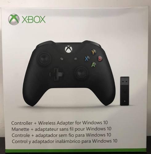 Control Y Adaptador Xbox One Inalámbrico Para Windows 10
