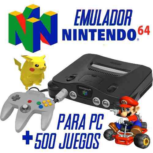 Emulador Nintendo 64 +700 Juegos! Para Tu Pc