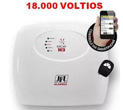 Energizador Cerco Electrico Jfl 18.000 V Con Control Remoto
