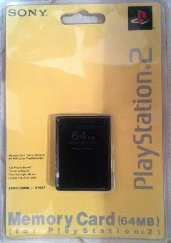 Memory Card 64 Mb Para Ps2 Playstation 2