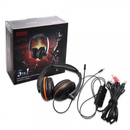 Microfono Audifono Headset Ps4,ps3, Xbox 360,one, Pc 5 En 1