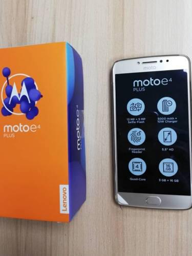 Motorola E4 Plus 180verdes Nuevo Liberados.! Doble Sim