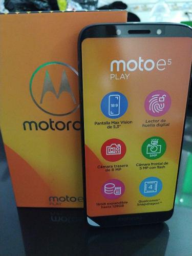 Motorola Moto E5 Play M Con Lector De Huella 16gb+2gb 8mp+5m