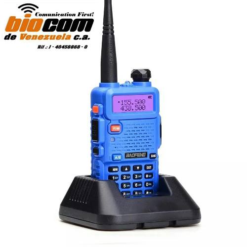 Radio Baofeng Uv5r Vhf  Uhf watt Color Azul