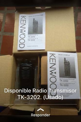 Radio Trasnmisor Tk- Kenwood