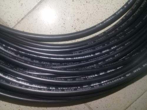 Rollo De Cable #8 De 50mts Marca Cabel Nacional