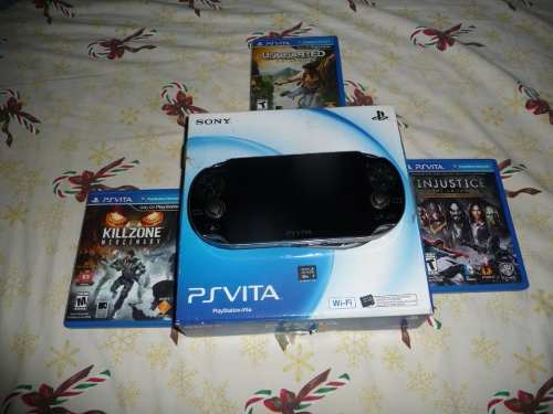 Sony Psvita + 3 Juegos Originales + 32 Gb