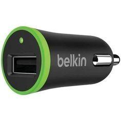 Taco Cargador De Carro 1 Usb Belkin 20 Watt 2.1 Amp Original