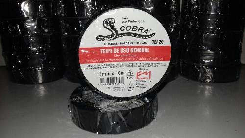 Teipe Cobra Electricidad Original 13mm X 10 M Oferta