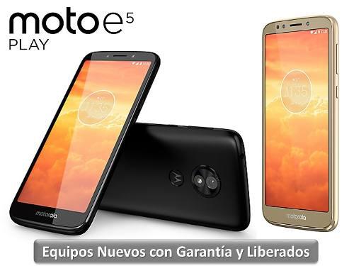 Teléfono Android Moto E5 Play 4g Android 8.1 Liberados