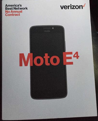 Teléfono Moto E4 Liberado
