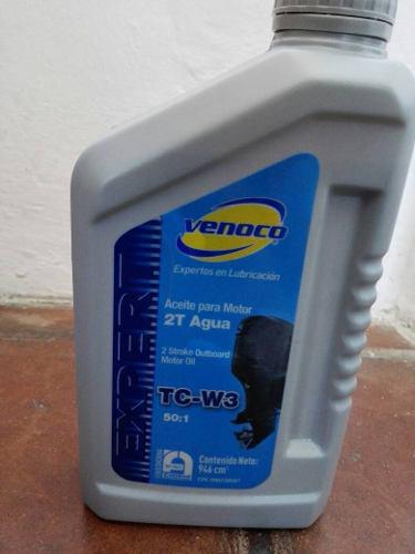 Aceite Venoco 2 T Agua Motor Fuera Borda Lanchas Deportiva