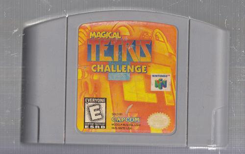 Magical Tetris... Juego De Nintendo 64. Original Usado M3