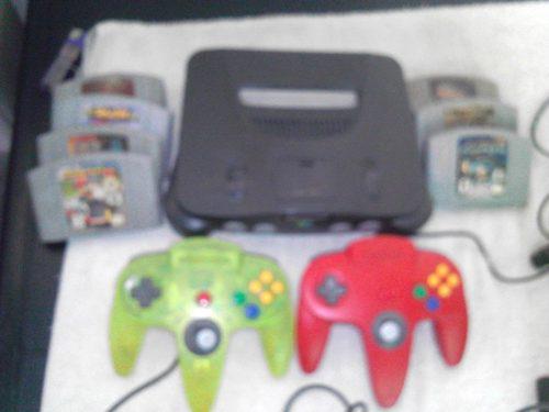 Nintendo 64 Para Respuesto Con Juegos