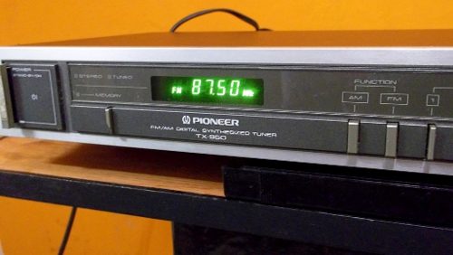 Radio Digital Pioneer Modelo Tx-950 Hecho En Japón 15ver