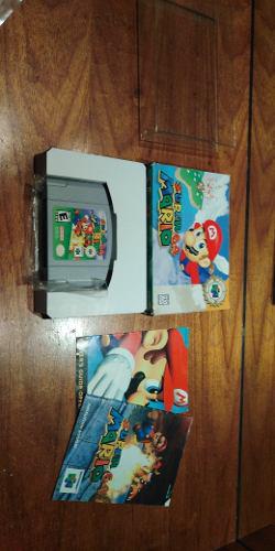 Super Mario 64 Completo Con Caja Y Manuales