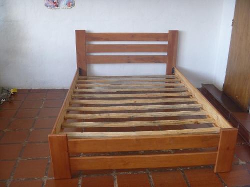 Cama Matrimonial De Madera Nueva