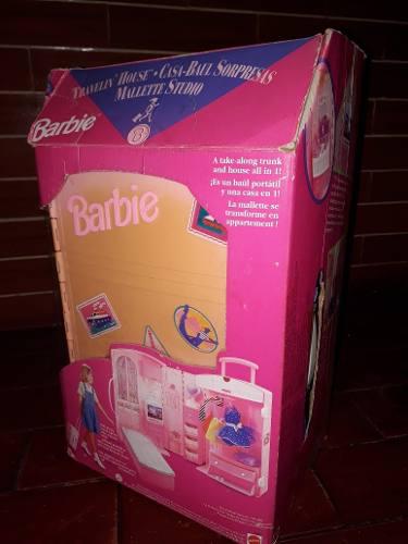 Casa Baul Sorpresa Barbie De Mattel Usada En Su Caja Oferta