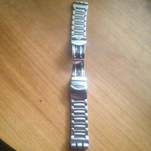 Correa De 25mm Acero Inoxidable De Reloj Swatch Original