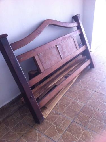 Juego De Cuarto Matrimonial De Madera Usado