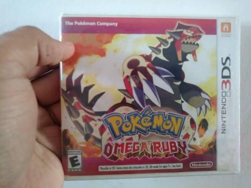 Juego Original Para 3ds Pokemon Omega Rubi, Black2 Y X