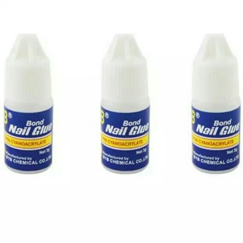 Pega De Uñas Bond Nail Glue De 3gr Por Paquete De 5 Und