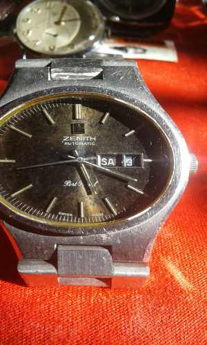 Reloj Zenith Port Royal Automatico Ojo De Tigre Rolex Colecc