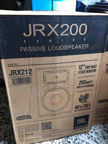 (el Par) Jbl Jrx-212 Corneta Pasiva