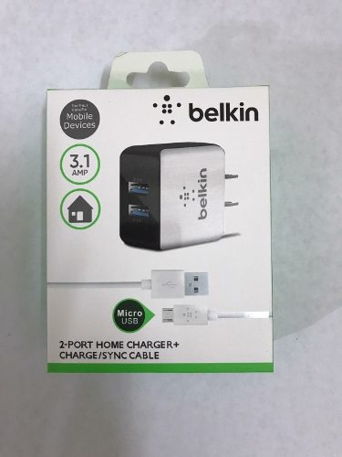 Cargador Belkin 3.1 Amp Carga Rapida