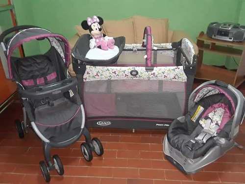 Combo Graco Para Niña Como Nuevo Impecable