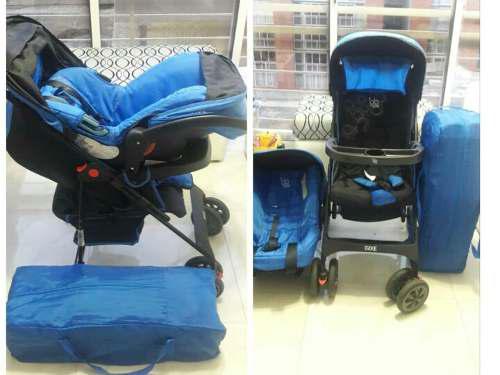 Corral Cuna, Coche Y Porta Bebe Marca Bbjoy