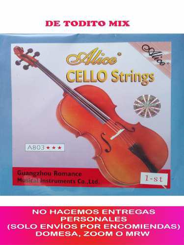 Cuerda Cello La 1ra Individuales Alice *super Precio*