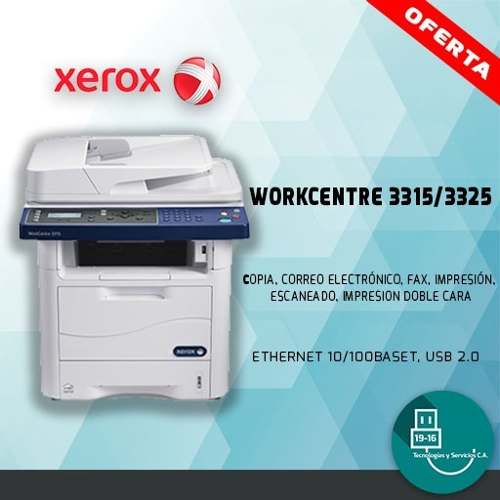 Impresora Fotocopiadora Multifuncional Xerox Workcentre 