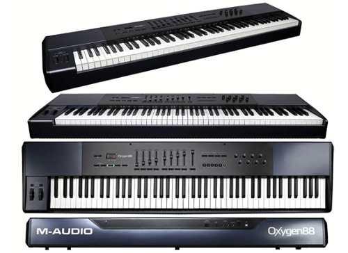 M-audio Oxygen 88 Vst Aax Daw Korg Roland Ensoniq Casio Midi