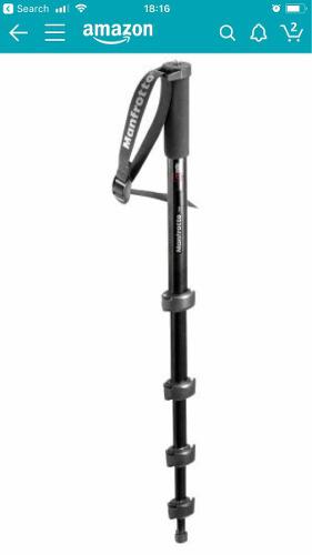 Monopie Monopod Manfrotto Para Camara Reflex