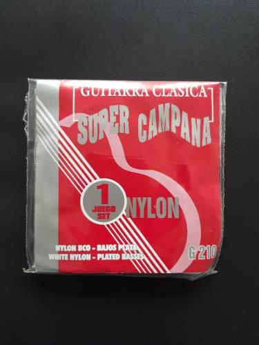 Set Cuerdas Super Campana Para Guitarra Clasica