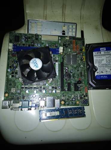 Tarjeta Madre Lenovo H61m+cpu Igb Ram+1 Tb Hdd