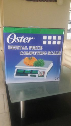 Balanza O Peso Electronico Oster Nuevo Con Su Caja